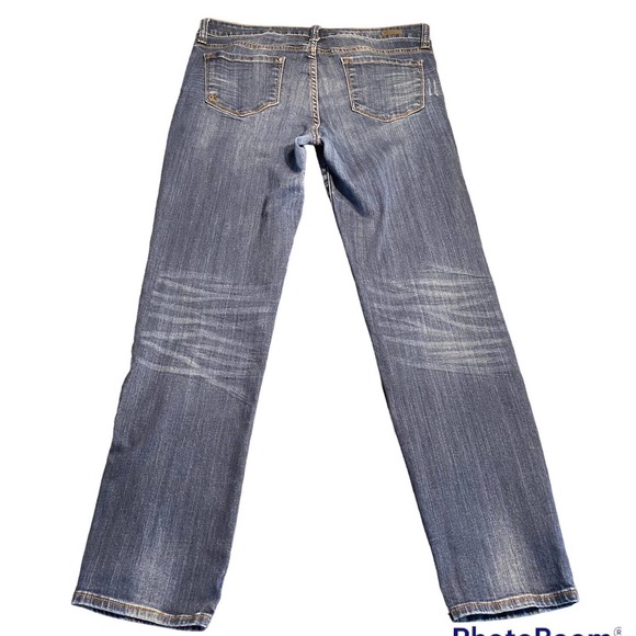Kut From The Kloth Womens Jeans Sz 10 Med Wash Boyfriend Mid-Rise - Picture 14 of 14